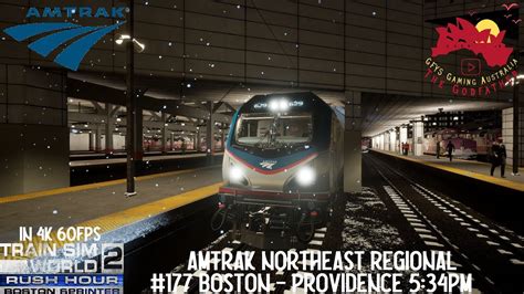 Amtrak Northeast Regional 177 Boston Providence 5 34pm Boston