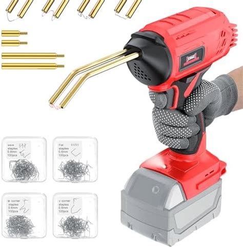 Cordless Plastic Welder Gun For Milwaukee 18v Battery Portable Welding