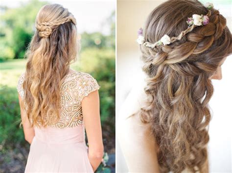 Bohemian Bridal Hairstyle Inspiration Southbound Bride