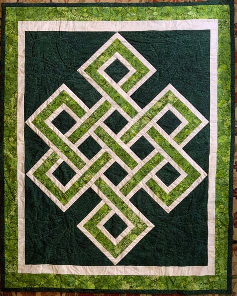 Lap Size Gordian Knot Quilt Pattern Etsy