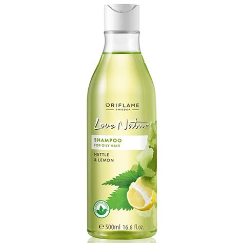 Oriflame Love Nature Shampoo With Nettle And Lemon For Oily Hair