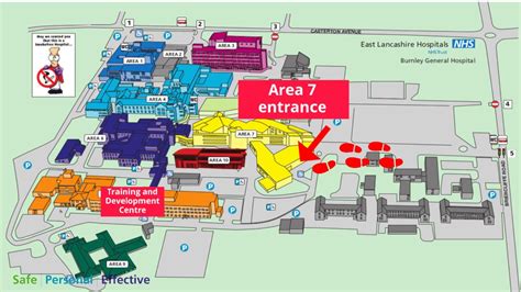 Trafford General Hospital Map Entrance 9 / 08050112 Slh Map Key Bradford Teaching Hospitals Nhs ...