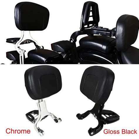 Motorcycle Multi Purpose Driver Passenger Backrest For Harley Dyna