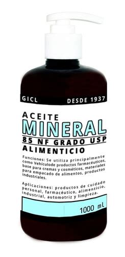 Aceite Mineral Grado Alimenticio Litro Mercadolibre