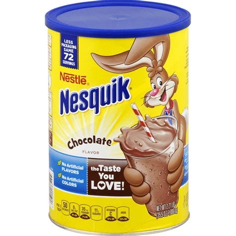 Nesquik Chocolate Milk Powder Recipes | Dandk Organizer