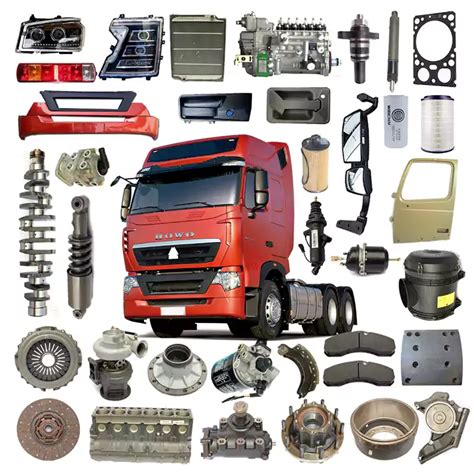 Truck Auto Engine Body Parts Dump Tipper Spare Parts | Pasou