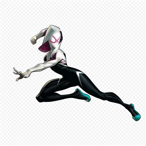 Marvel Avengers Alliance Spider Woman Gwen Stacy Spider Man Green