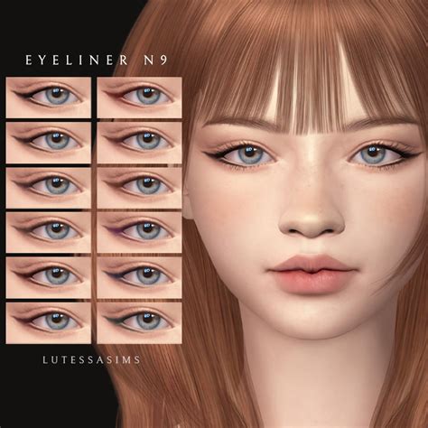 Download Eyeliner N9 The Sims 4 Mods Curseforge