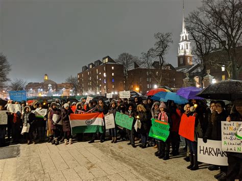 Protest Against CAA: Harvard and Oxford Students Protest Amended Law