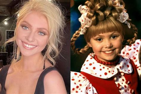 Everything you need to know about the Cindy Lou actress from How The Grinch Stole Christmas ...