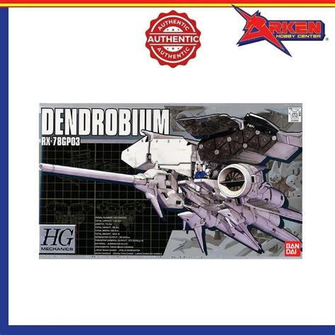 BANDAI Gunpla HG Mechanics 1 550 RX 78 GP03 Dendrobium 01 Shopee