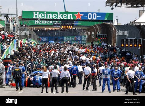 Starting Grid F1 Grand Prix Of Brazil At Autodromo Jose Carlos Pace On