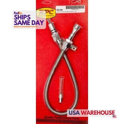 racing power   fits flexible trans dipstick gm  fw mount