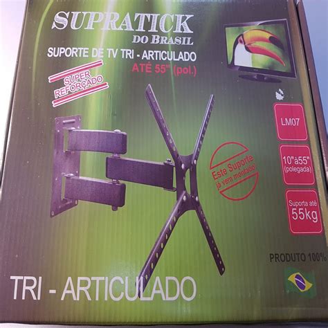 Suporte De Tv Tri Articulado Aurora Eletr Nica