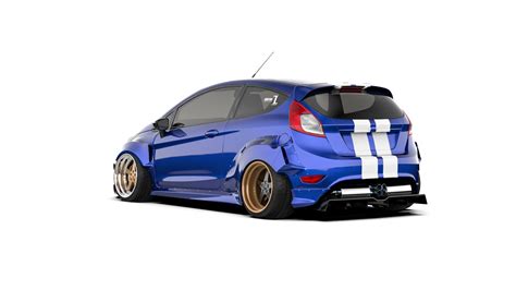 Ford Fiesta St Mk Doors Widebody Kit Tlibekua Design Youtube