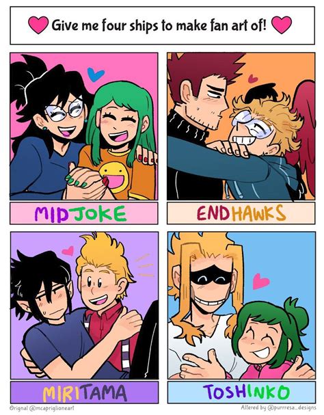 Mha Memes Part Two Episode 2 Mha Ships And Endhawks Wtf Ibispaint