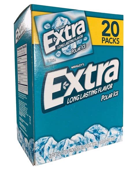 Wrigleys Extra Long Lasting Flavor Gum