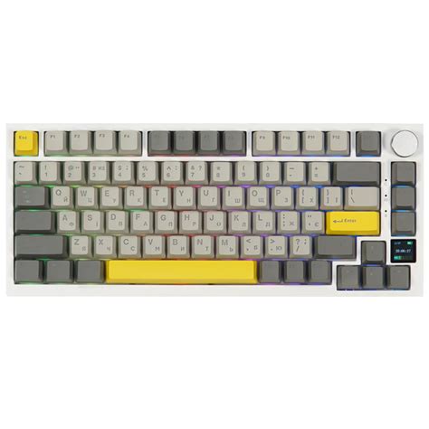 Клавіатура бездротова Epomaker AK Pro Flying Fish Switch Hot Swap G BT USB RGB UA