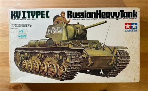 1 35 Russian Heavy Tank KV I Type C Tamiya Aukro