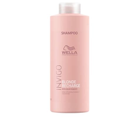 INVIGO BLONDE RECHARGE Color Refreshing Shampoo Wella Professionals