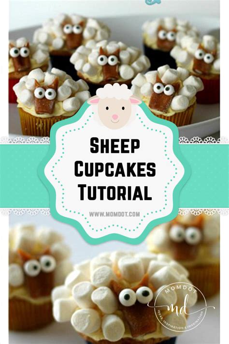 Sheep Cupcakes, How to make