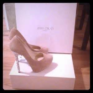 69 Off Jimmy Choo Shoes JIMMY CHOO Tall Nude Beige Leather Zipper Boots 7 From Nina S Closet