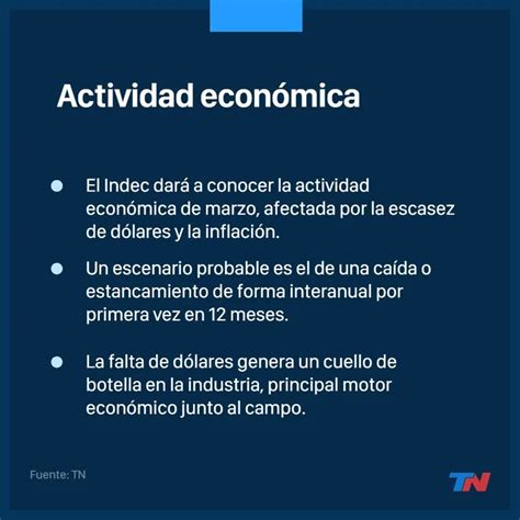 El Posible Freno De La Actividad Económica En Marzo El Nuevo Test Para Martín Guzmán Tn