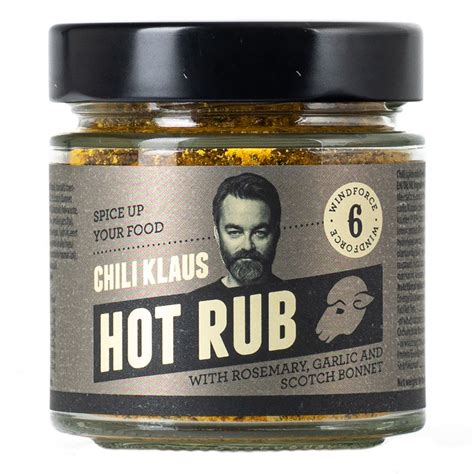 Chili Klaus Hot Rub Rosemary Garlic Scotch Bonnet Partyking