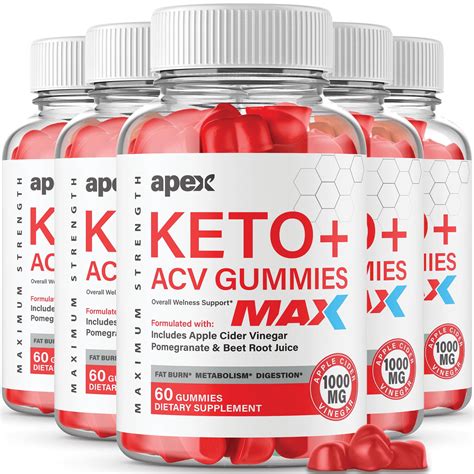 5 Pack Apex Max Keto Gummies Apex Max Keto Acv Gummies Advanced