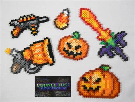 Terraria Halloween-themed Items keychains Optional - Etsy Canada