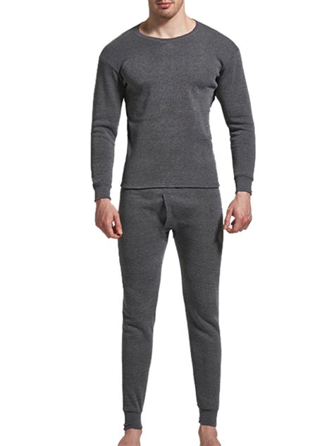 Sexy Dance M 4xl Mens Ultra Soft Thermal Underwear Long Johns Set With Fleece Lined Base Layer