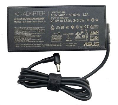 240W AC Power Adapter Charger For ASUS ROG Zephyrus G14 GA402RK XS96 WH