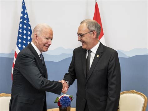 Us Pr Sident Biden Trifft Bundesr Te Zu Gespr Chen In Genf Swi