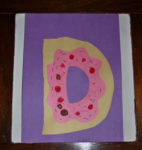 How To Do Something How To Teach The Alphabet The Letter D For Donut