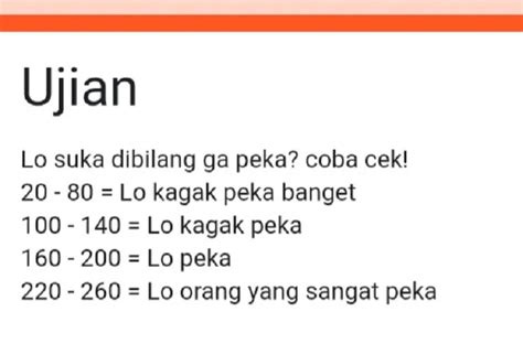 Link Ujian Kepekaan Docs Google Form Seberapa Peka Kamu Cek Skornya