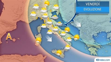 Fronte Freddo In Transito Sull Italia Rischio Di Rovesci E Temporali