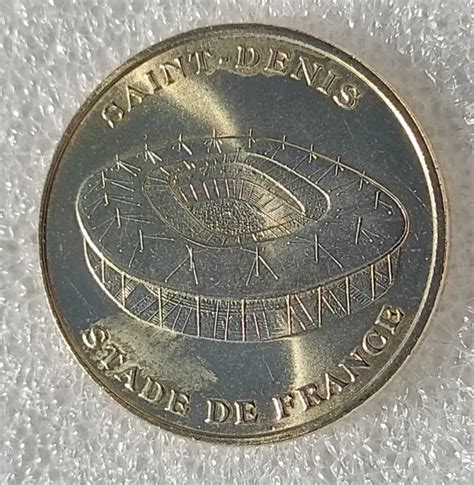 MEDAILLE SOUVENIR MONNAIE Paris Stade De France Saint Denis 1998