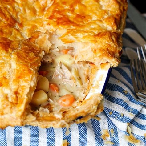 Creamy Chicken Pot Pie Nickys Kitchen Sanctuary