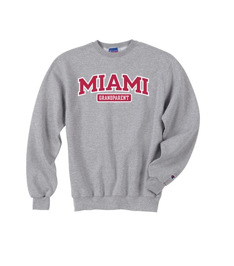 Champion Miami University Grandparent Sweatshirt Dubois Book Store