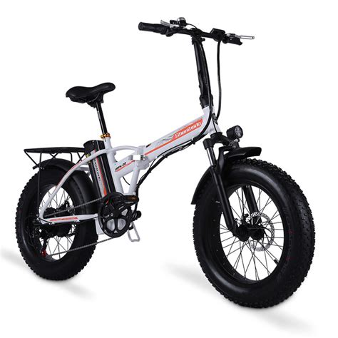 Mx20 48v 500w 20 Fat Tire Electric Folding Bike Veewing