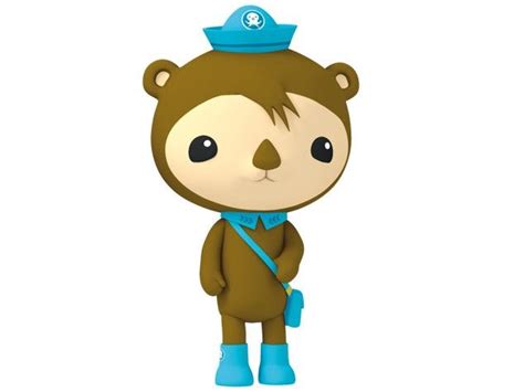 A Teddy Bear With A Blue Hat And Scarf On It S Head Is Standing