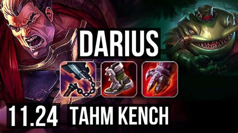 Darius Vs Tahm Kench Top 14m Mastery 500 Games 837 Na