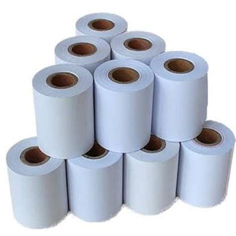 Plain White 3 Inch Billing Paper Roll GSM 60 GSM At Rs 50 Roll In