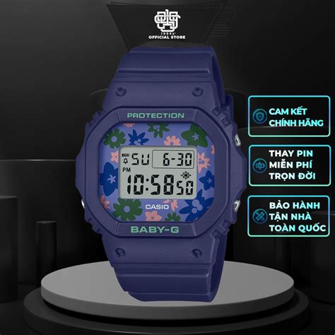 Đồng Hồ Nữ Casio Baby G BGD 565RP 2 Hàng Chính Hãng Shopee Việt Nam