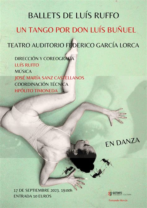 Un Tango Por Don Luis Bu Uel Danza Hecho En Getafe Agenda Cultura