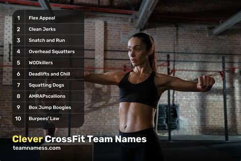 500 Crossfit Team Names To Inspire Your Fitness Tribe