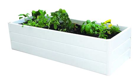 Best White Vinyl Raised Corner Garden Bed - Home Easy