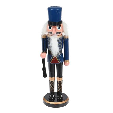 Figurine Casse Noisette Bois Bleu X X Cm Soldat Ou Roi