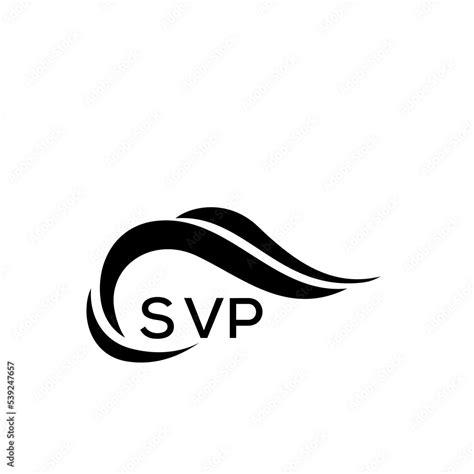 Svp Letter Logo Svp Blue Image Svp Monogram Logo Design For