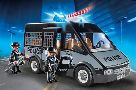 Playmobil Voiture De Patrouille De La Police City Action